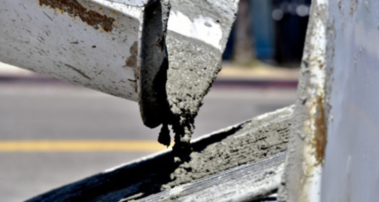 wet cement